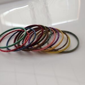 Vintage Thread Wrapped Bracelets